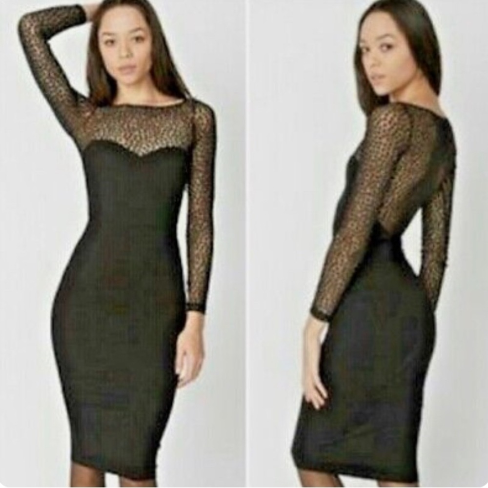 American Apparel Low Sheer Back Dress